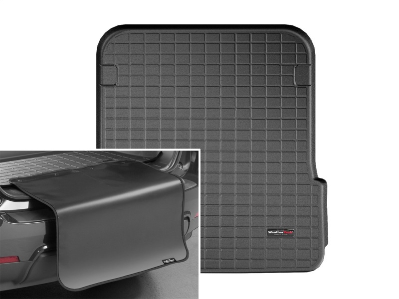 Picture of WeatherTech WT Cargo Liners-Black Floor Mats - 40858SK