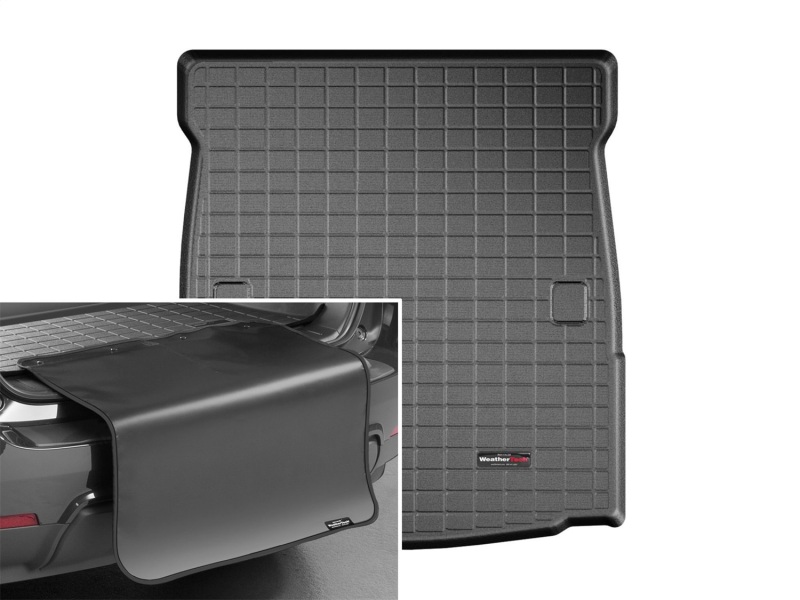 Picture of WeatherTech WT Cargo Liners-Black Floor Mats - 40932SK