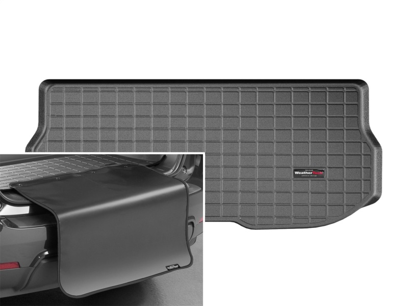 Picture of WeatherTech WT Cargo Liners-Black Floor Mats - 40956SK