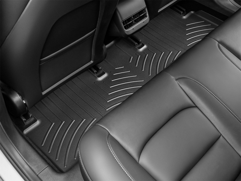 Picture of WeatherTech WT FloorLiner-Rear-Blk Floor Mats - 4412202