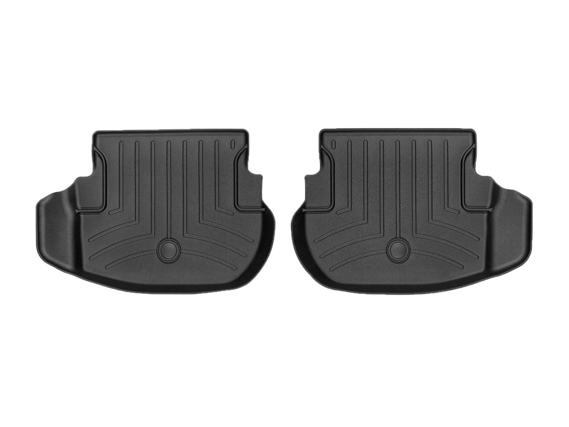 Picture of WeatherTech WT FloorLiner-Rear-Blk Floor Mats - 446765