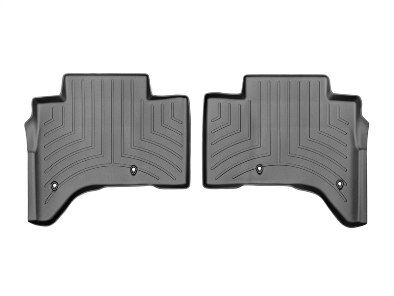 Picture of WeatherTech WT FloorLiner-Rear-Blk Floor Mats - 444802