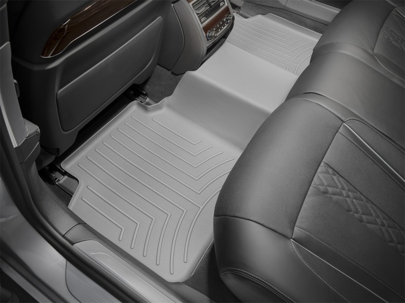 Picture of WeatherTech WT FloorLiner-Rear-Grey Floor Mats - 468742
