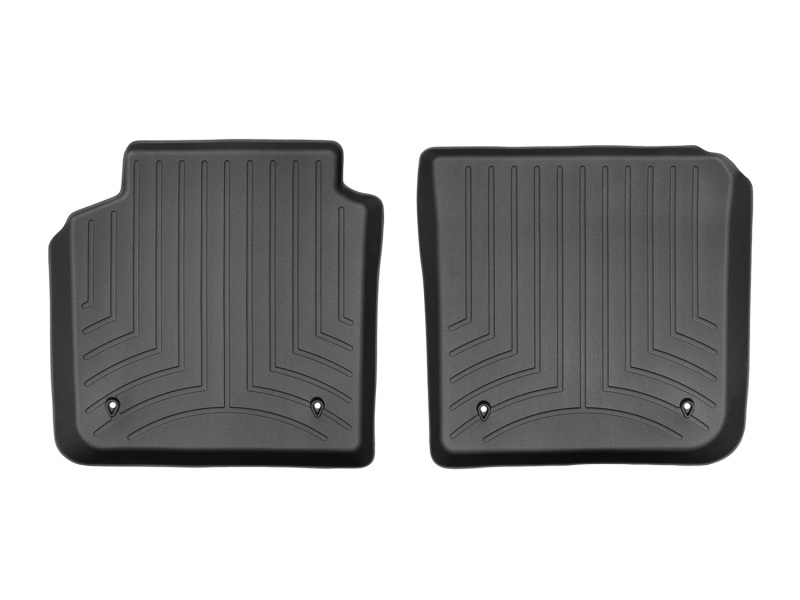 Picture of WeatherTech WT FloorLiner-Rear-Blk Floor Mats - 448743