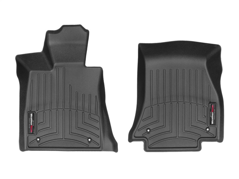 Picture of WeatherTech WT FloorLiner-Front-Blk Floor Mats - 448741