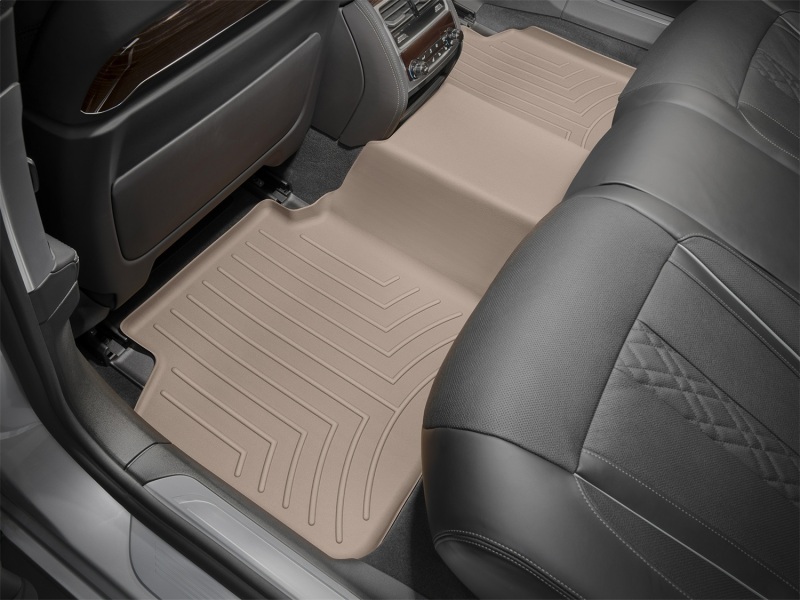 Picture of WeatherTech WT FloorLiner-Rear-Tan Floor Mats - 458742