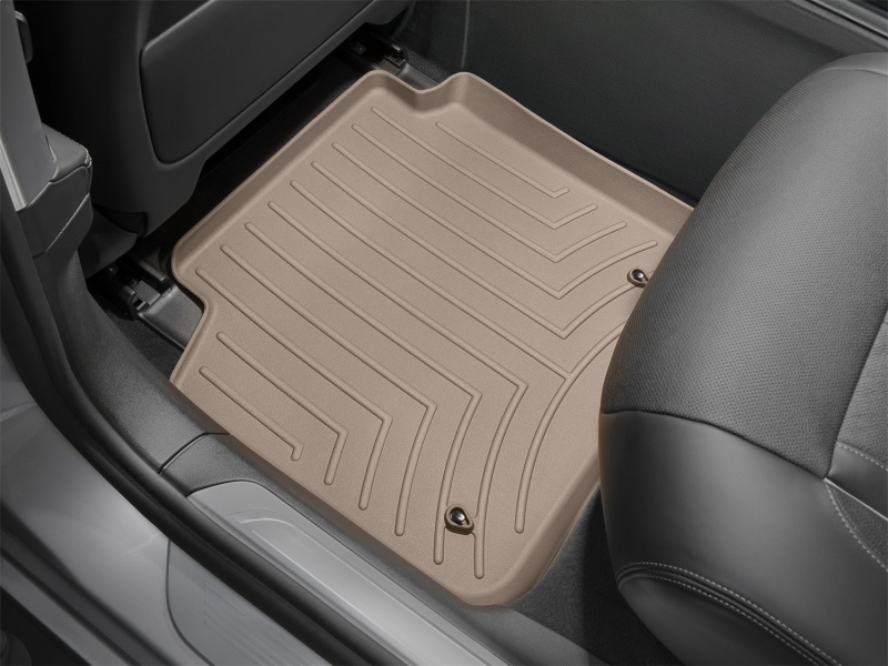 Picture of WeatherTech WT FloorLiner-Rear-Tan Floor Mats - 458743