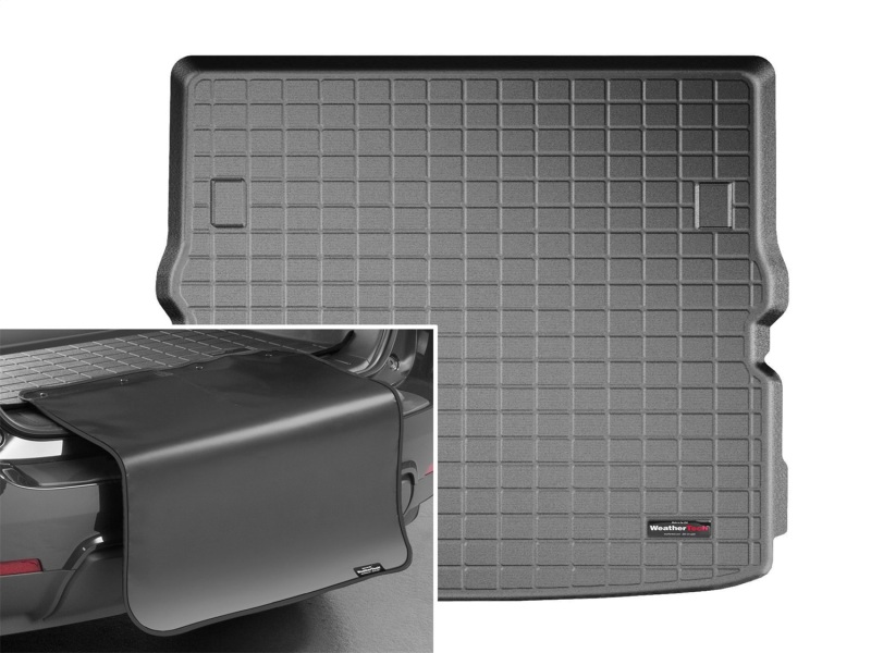 Picture of WeatherTech WT Cargo Liners-Black Floor Mats - 401158SK