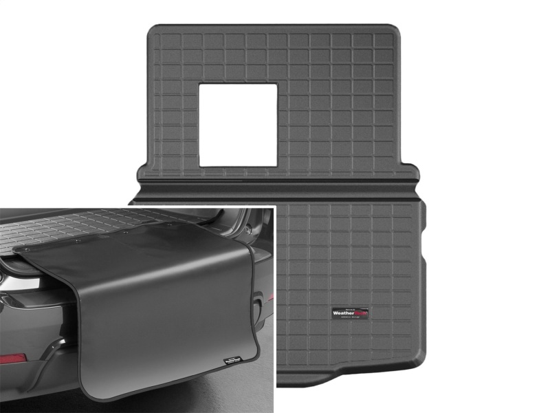 Picture of WeatherTech WT Cargo Liners-Black Floor Mats - 40621SK