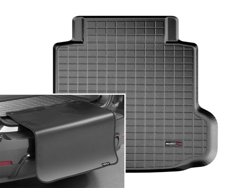 Picture of WeatherTech WT Cargo Liners-Black Floor Mats - 40724SK
