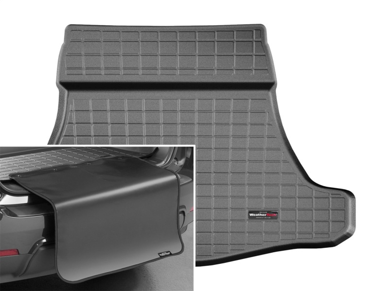 Picture of WeatherTech WT Cargo Liners-Black Floor Mats - 40942SK