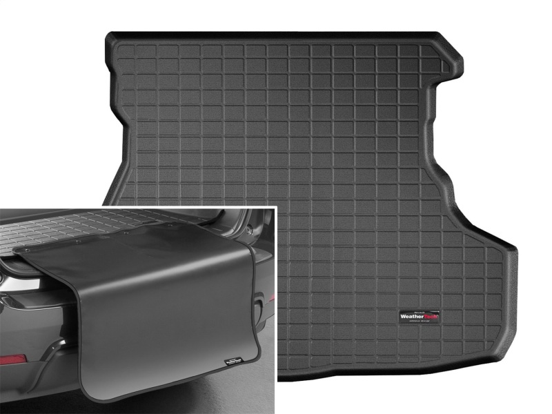 Picture of WeatherTech WT Cargo Liners-Black Floor Mats - 40498SK