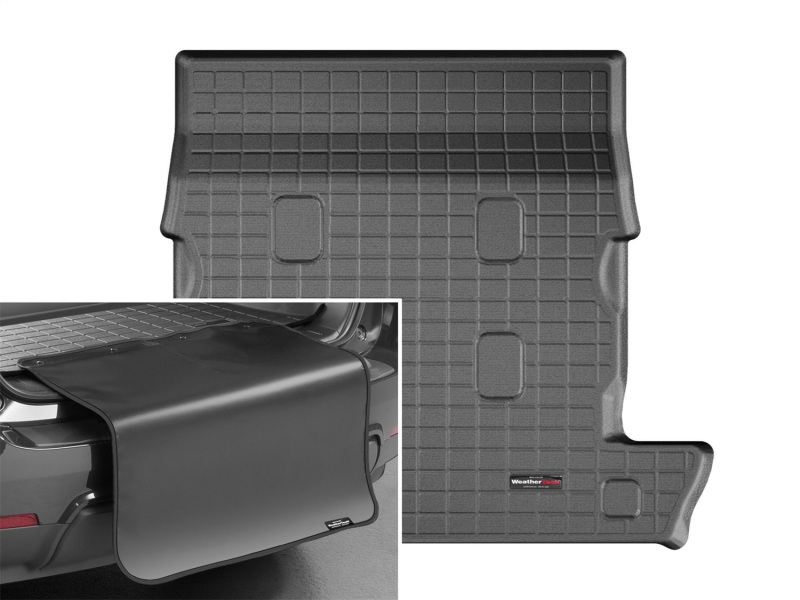 Picture of WeatherTech WT Cargo Liners-Black Floor Mats - 40856SK