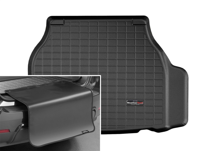 Picture of WeatherTech WT Cargo Liners-Black Floor Mats - 40980SK