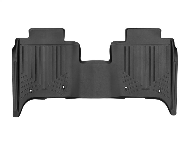 Picture of WeatherTech WT FloorLiner-Rear-Blk Floor Mats - 4414052