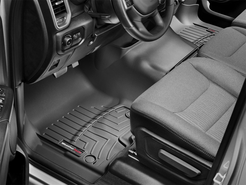 Picture of WeatherTech WT FloorLiner-Front-Blk Floor Mats - 4414301