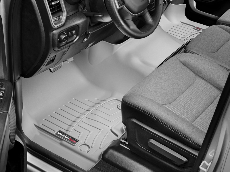 Picture of WeatherTech WT FloorLiner-Front-Grey Floor Mats - 4614301