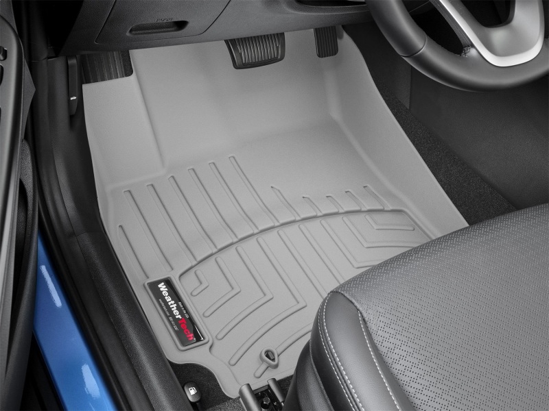 Picture of WeatherTech WT FloorLiner-Front-Grey Floor Mats - 4614131
