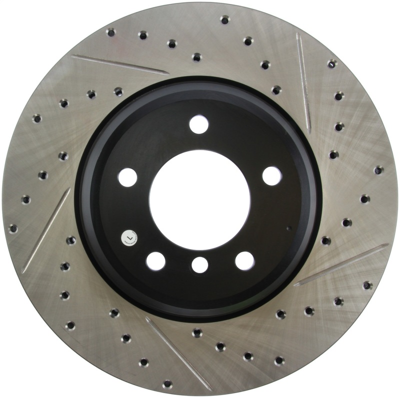 Picture of Sport Drilled & Slotted Brake Rotor; Front Left
