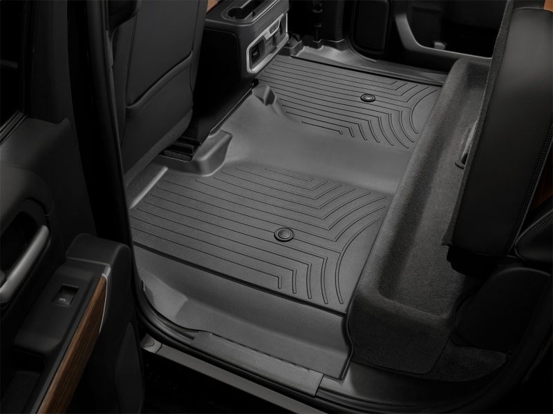 Picture of WeatherTech WT FloorLiner-Rear-Blk Floor Mats - 4414362