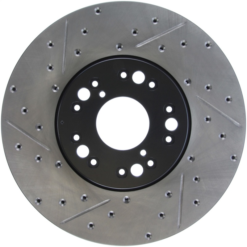 Picture of Sport Drilled & Slotted Brake Rotor; Front Right