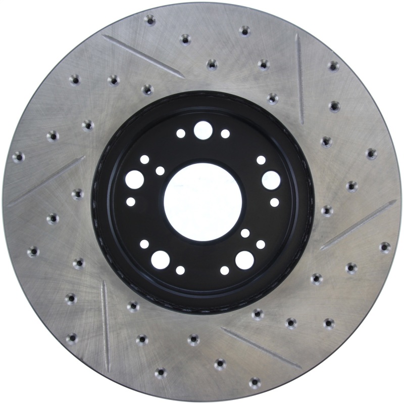 Picture of Sport Drilled & Slotted Brake Rotor; Front Right