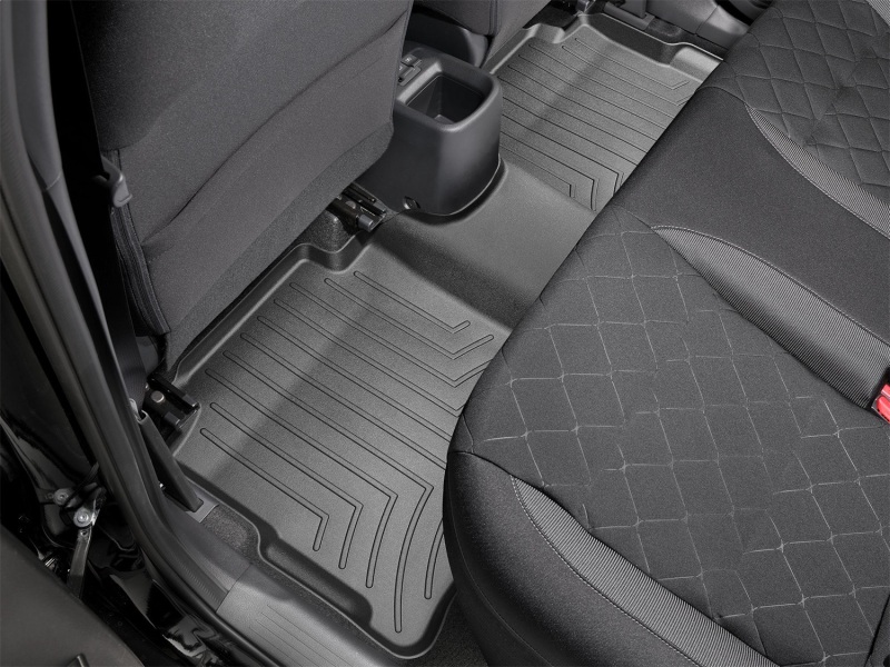 Picture of WeatherTech WT FloorLiner-Rear-Blk Floor Mats - 4411913