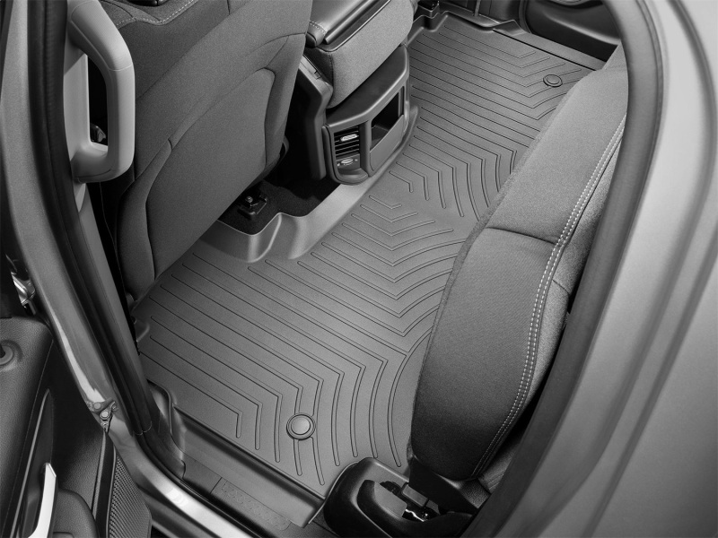 Picture of WeatherTech WT FloorLiner-Rear-Blk Floor Mats - 4414284