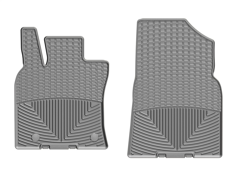 Picture of WeatherTech WT Rubber Mats-Front-Grey Floor Mats - W463GR