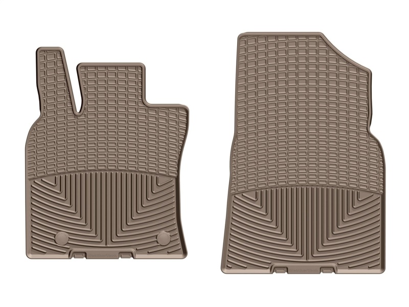 Picture of WeatherTech WT Rubber Mats-Front-Tan Floor Mats - W463TN