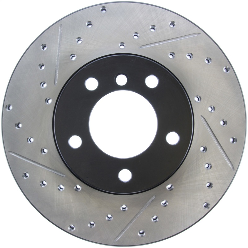 Picture of Sport Drilled & Slotted Brake Rotor; Front Right