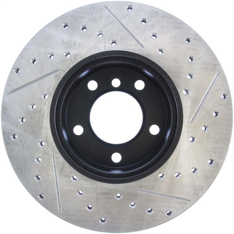Picture of Sport Drilled & Slotted Brake Rotor; Front Right