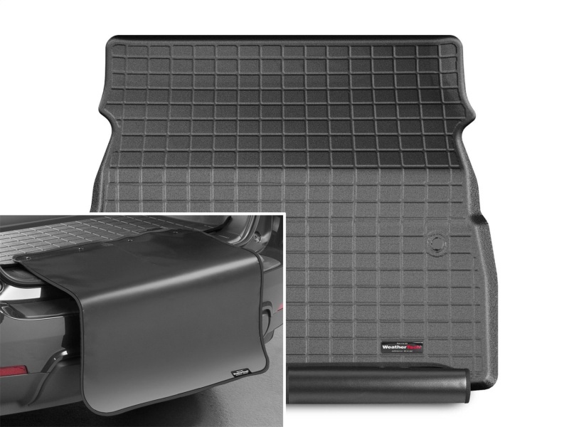 Picture of WeatherTech WT Cargo Liners-Black Floor Mats - 401050SK