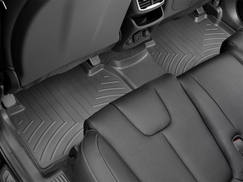 Picture of WeatherTech WT FloorLiner-Rear-Blk Floor Mats - 4414852