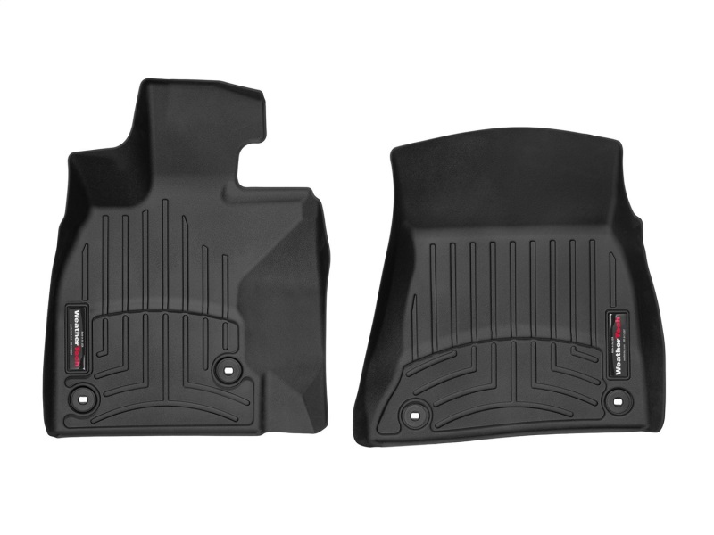 Picture of WeatherTech WT FloorLiner-Front-Blk Floor Mats - 4413951
