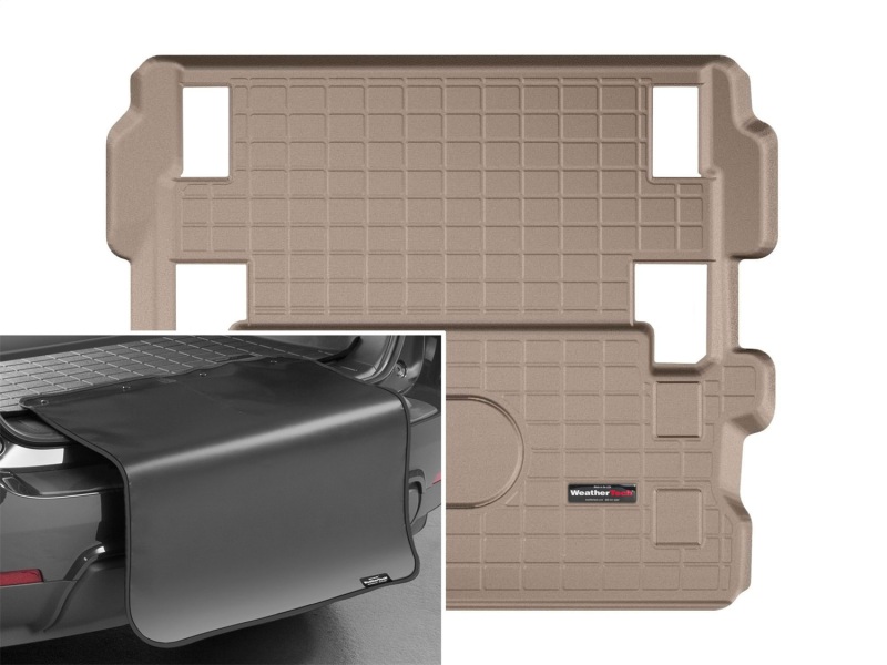 Picture of WeatherTech WT Cargo Liners-Black Floor Mats - 411198SK