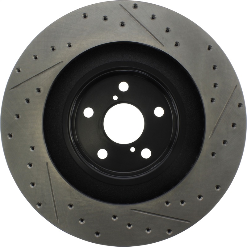 Picture of Sport Drilled & Slotted Brake Rotor; Front Right