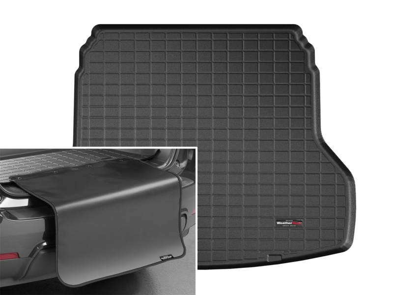 Picture of WeatherTech WT Cargo Liners-Black Floor Mats - 401212SK