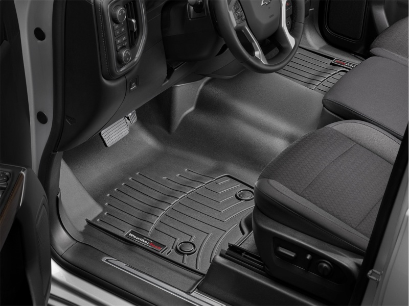 Picture of WeatherTech WT FloorLiner-Front-Blk Floor Mats - 4414911