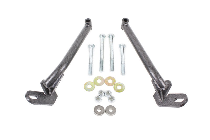 Picture of BMR 78-87 G-Body Control Arm Reinforcement Braces - Black Hammertone