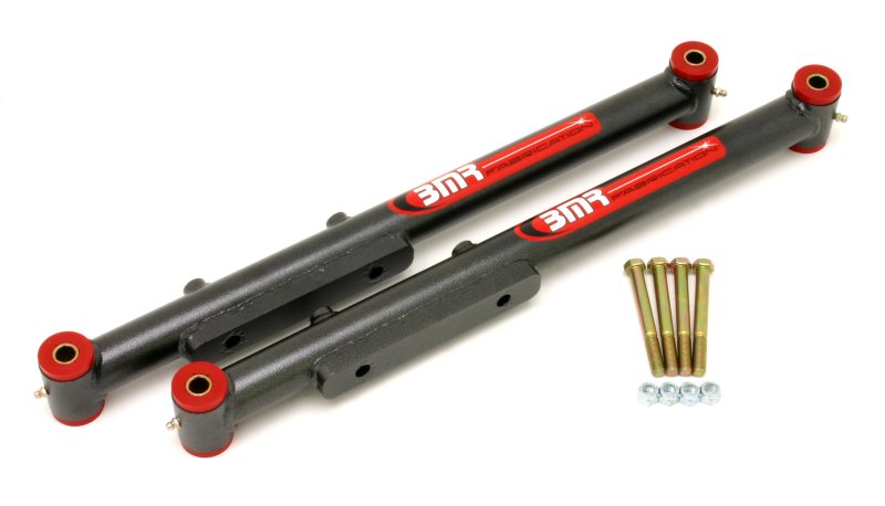 Picture of BMR 91-96 B-Body Non-Adj. Extended Length Lower Control Arms (Polyurethane) - Black Hammertone