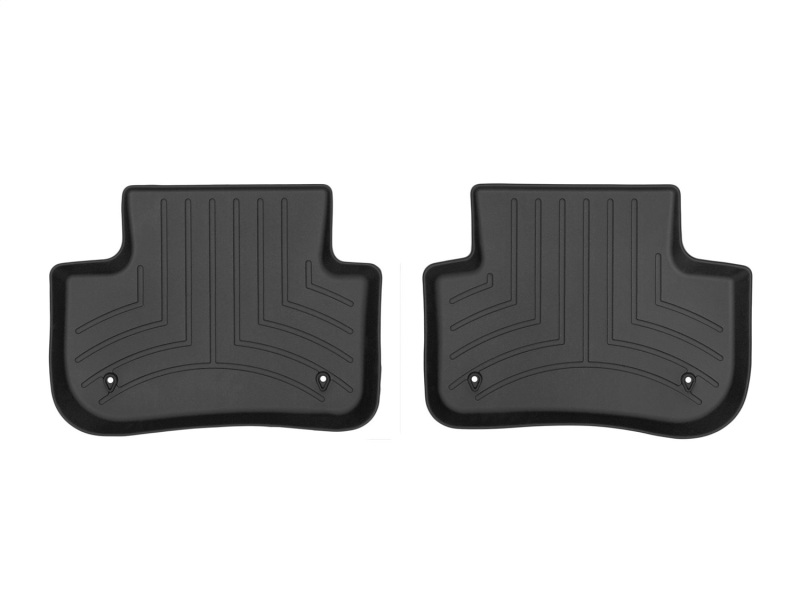 Picture of WeatherTech WT FloorLiner-Rear-Blk Floor Mats - 4414232