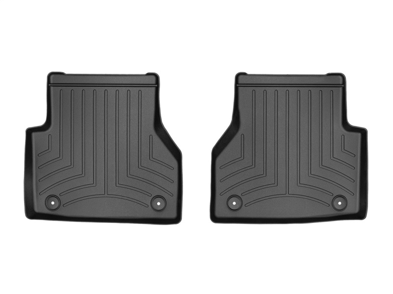 Picture of WeatherTech WT FloorLiner-Rear-Blk Floor Mats - 4415112