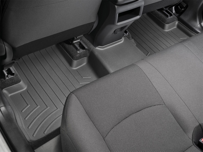 Picture of WeatherTech WT FloorLiner-Rear-Blk Floor Mats - 4415162