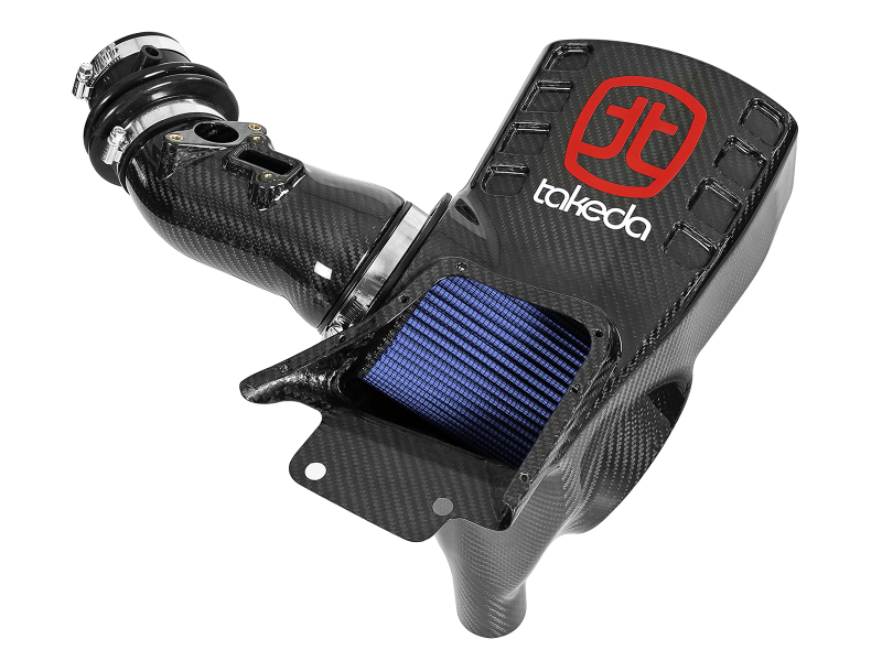 Picture of aFe Momentum Black Series Carbon Fiber CAIS w/Pro 5R Filter 17-18 Honda Civic Type R I4-2.0L (t)