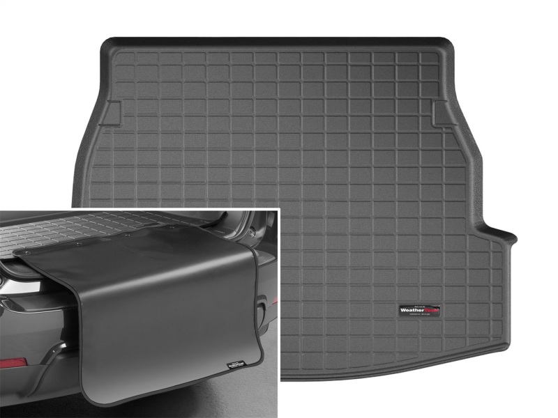 Picture of WeatherTech WT Cargo Liners-Black Floor Mats - 401246SK