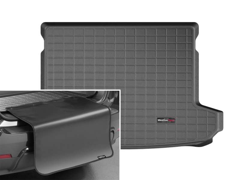 Picture of WeatherTech WT Cargo Liners-Black Floor Mats - 401243SK