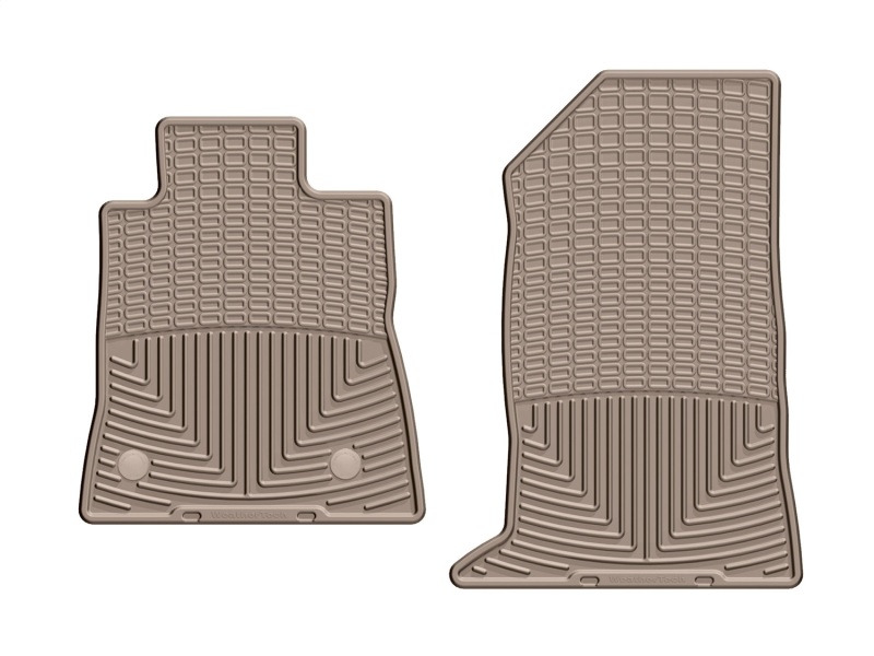 Picture of WeatherTech WT Rubber Mats-Front-Tan Floor Mats - W437TN