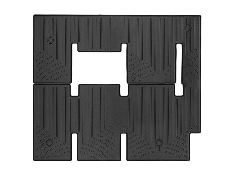 Picture of WeatherTech WT FloorLiner-Rear-Blk Floor Mats - 445995V