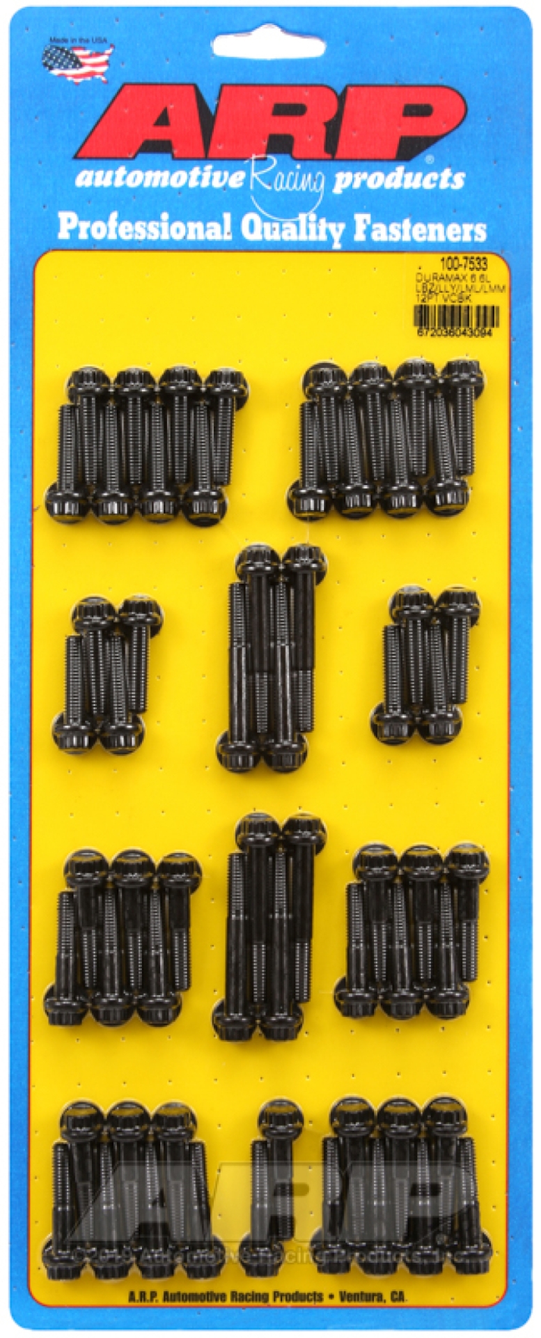 Picture of ARP Duramax 6.6L LBZ/LLY/LML/LMM 12pt Valve Cover Bolt Kit